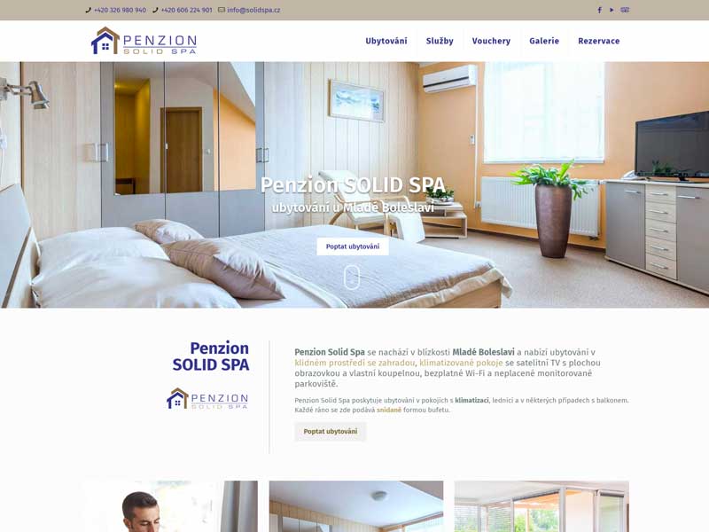 web Penzion Solid Spa